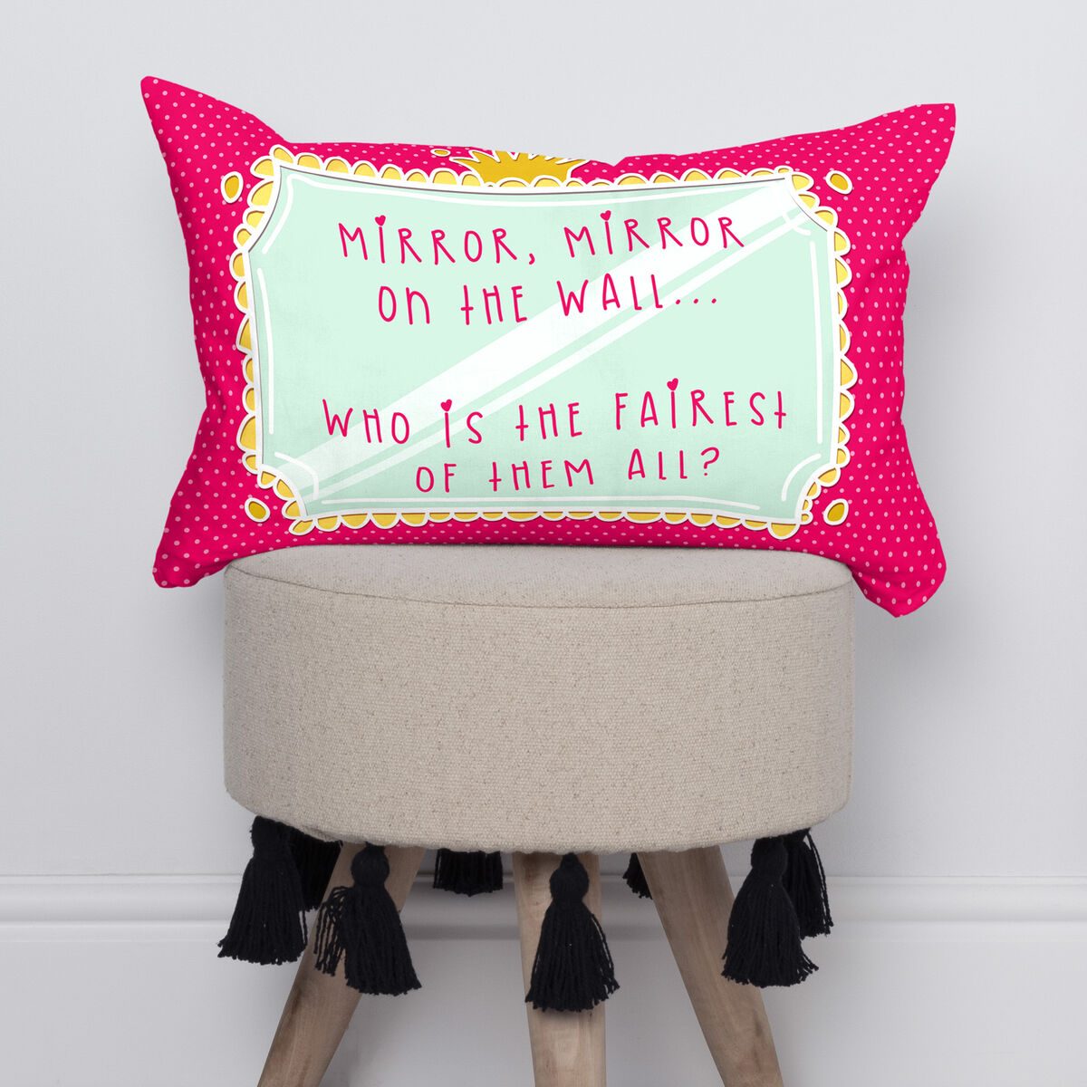 Kuddfodral HappyFriday Mr Fox Mirror Mirror Multicolour 50 x 30 cm